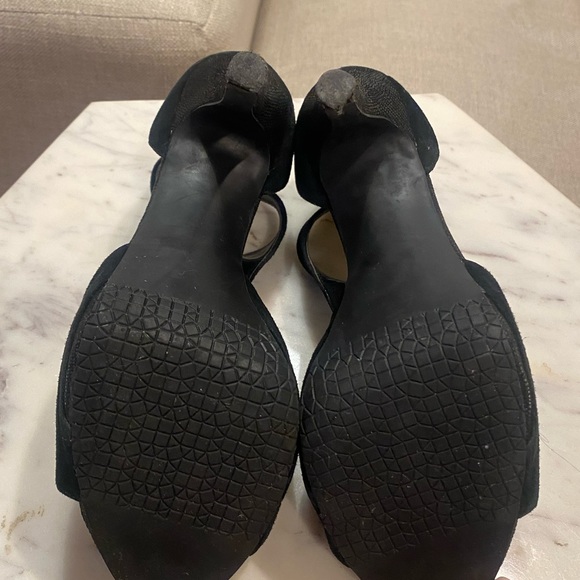 Audrey Brooke black suede heels - Picture 5 of 6